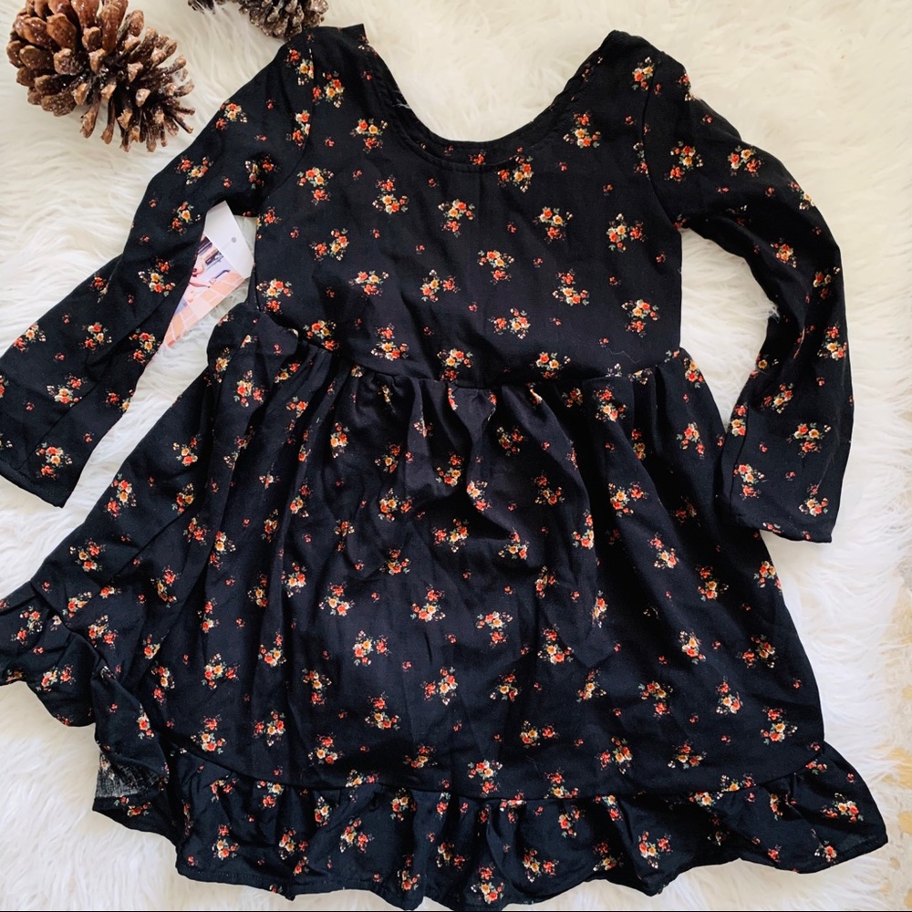 Custom Toddler Floral Dress